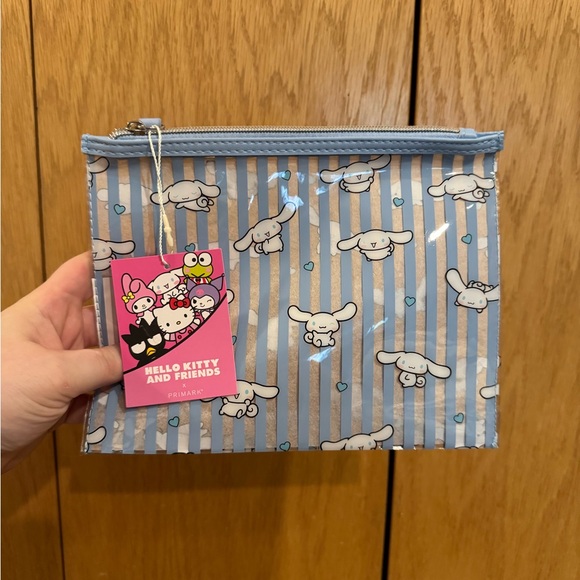 Hello Kitty and Friends Striped Pouch - Picture 1 of 2